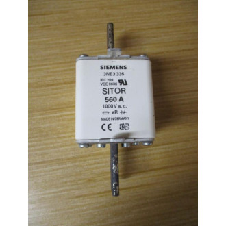 Siemens 3NE3 335 Sentron Sitor Fuse Link 560A - Used