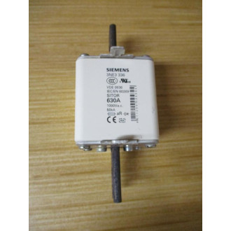 Siemens 3NE3 336 Sentron Sitor Fuse Link 630A - Used