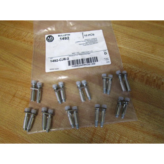 Allen Bradley 1492-CJ6-2 Center Jumper 1492CJ62 (Pack of 9)