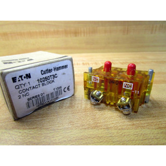 Cutler Hammer 10250T3C Contact Block 1025091000T