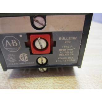 Allen Bradley 700-P1200A1 Relay 700P1200A1 Series A - Used