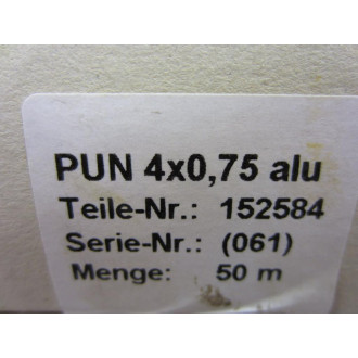 Festo PUN-4X0.75 Plastic Tubing 152584 100' - New No Box
