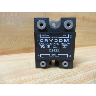 Crydom D2425 Solid State Relay WO Screws - Used