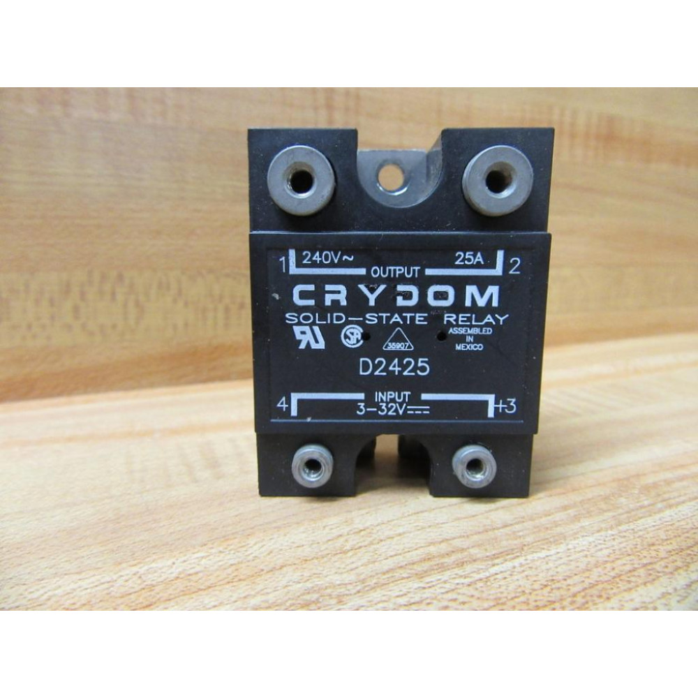 Crydom D2425 Solid State Relay WO Screws - Used