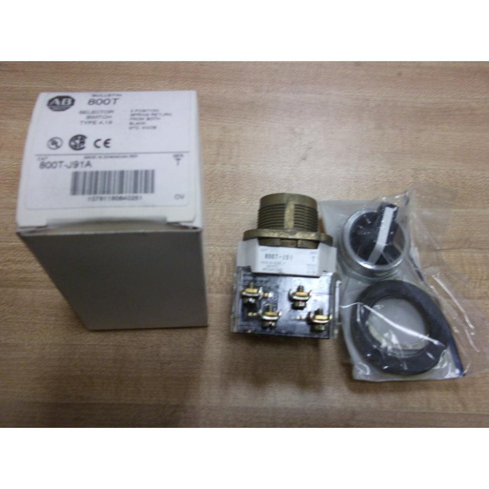 Allen Bradley 800T-J91A Switch 800TJ91A W800T-XA