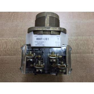 Allen Bradley 800T-J91A Switch 800TJ91A W800T-XA