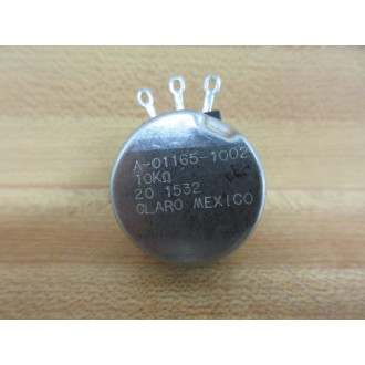 Clarostat A-01165-1002 Potentiometer A011651002 - New No Box