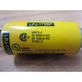 Buss LPJ-175SP Bussmann Fuse Cross Ref 6F372 (Pack of 2) - New No Box