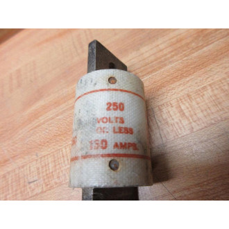 Gould Shawmut Ferraz A25X150 Mersen Amp-Trap Fuse A25X150-4 (Pack of 3) - Used