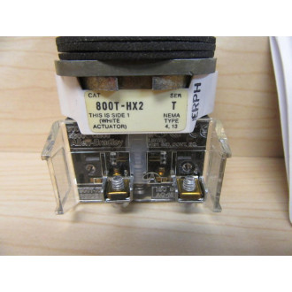 Allen Bradley 800T-HX2 Selector Switch 800THX2 - New No Box