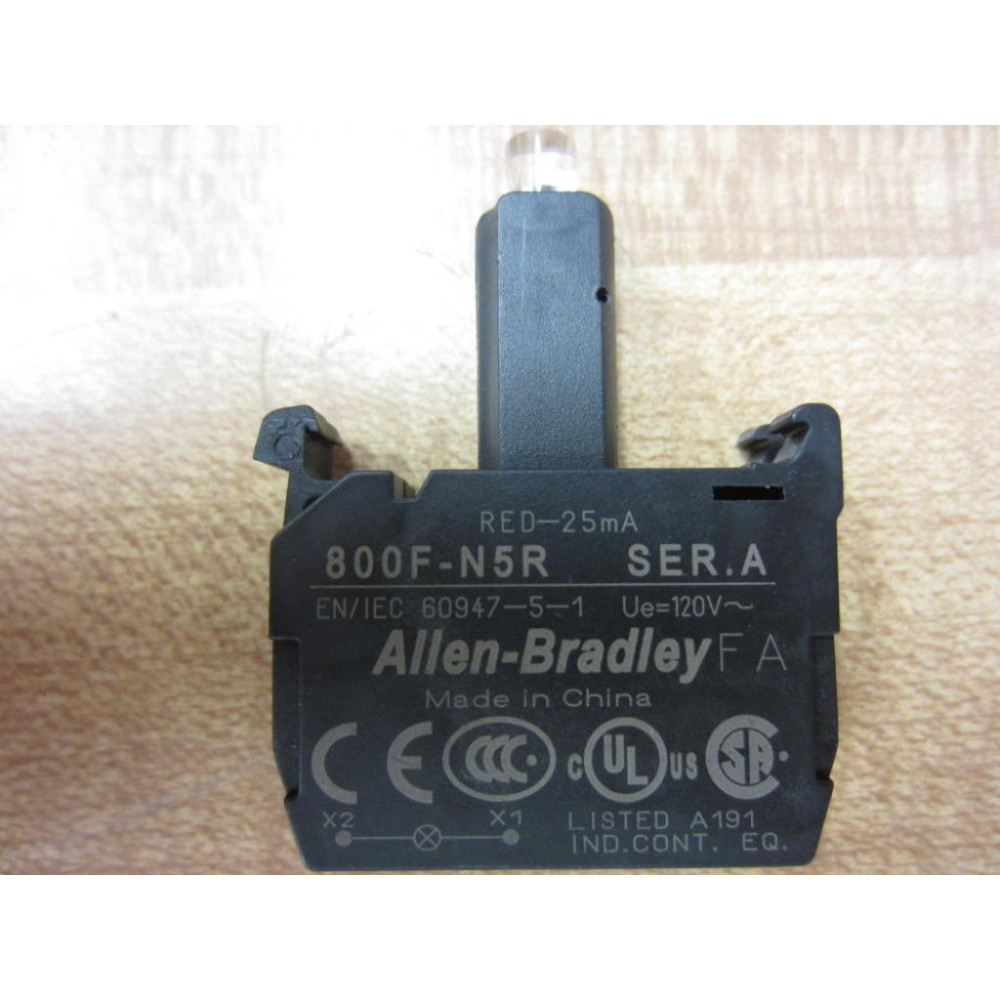 Allen Bradley 800F-N5R Light Module 800FN5R Series A - New No Box