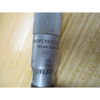 Brown & Sharpe 72 Micrometer W Wood Case - Used