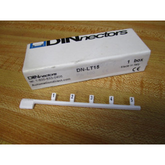 DINnectors DN-LT15 Marking Tag DNLT15 (Pack of 100)
