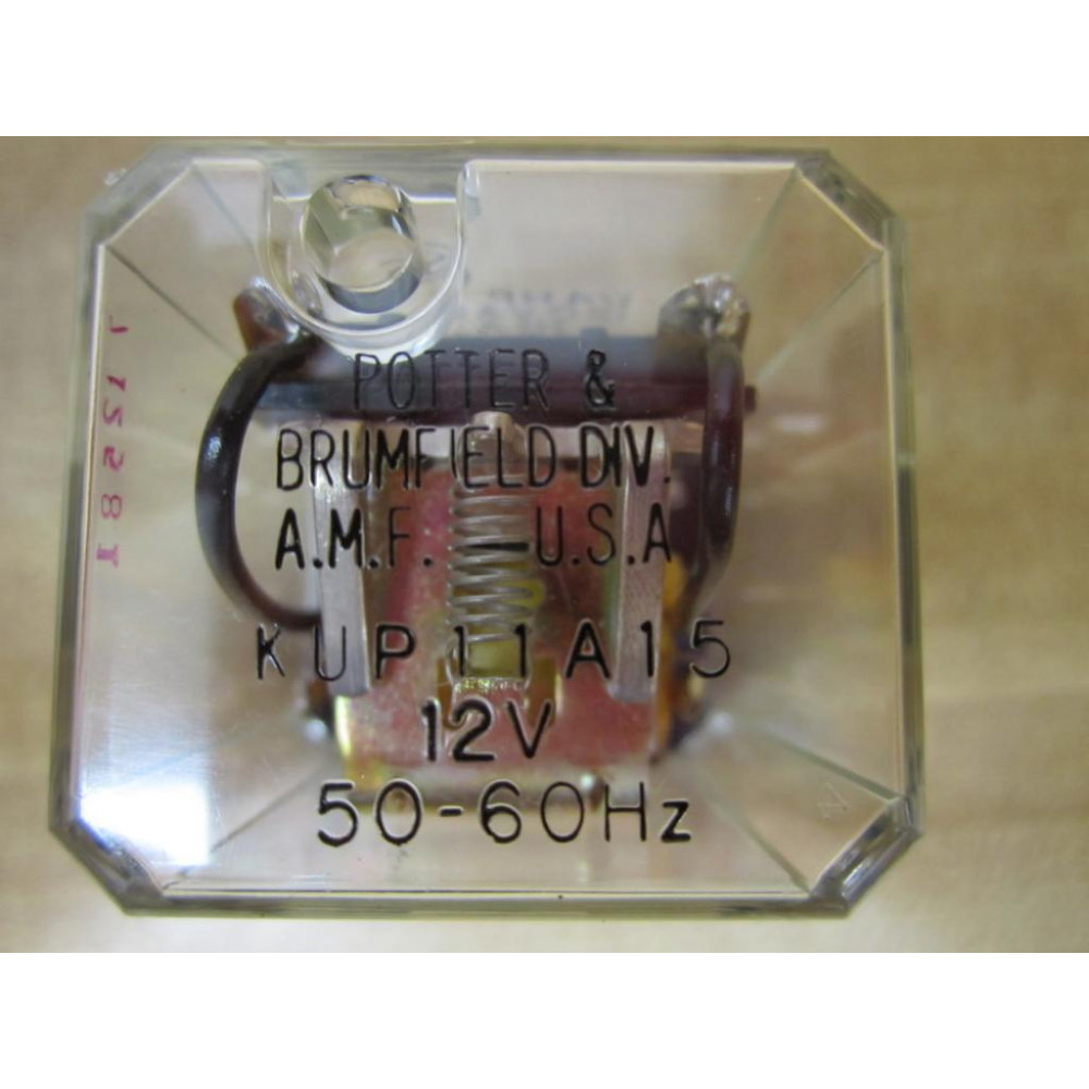 Potter & Brumfield KUP-11A15-12V Relay KUP11A1512V - New No Box