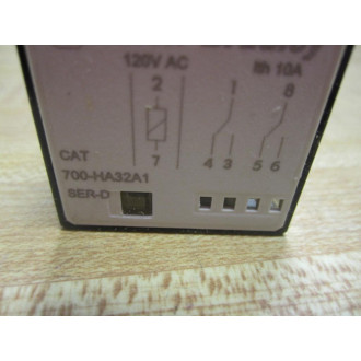 Allen Bradley 700-HA32A1-120V AC Relay 700-HA32A1-129VAC Series D