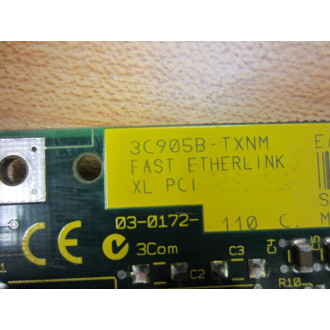 3Com 03-0172-110 Fast Etherlink XL PCI 3C905B-TXNM - Used