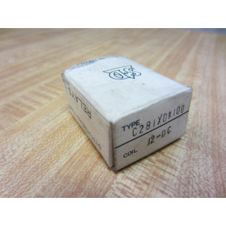 Struthers-Dunn C281XDX100-12VDC Relay C281XDX100