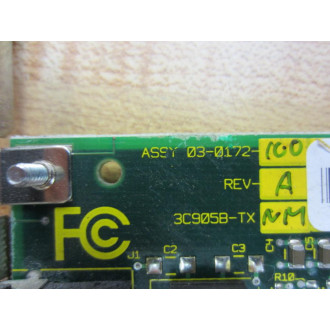 3Com 03-0172-100 Etherlink XL PCI Ethernet Adapter Card 030172100 - Used