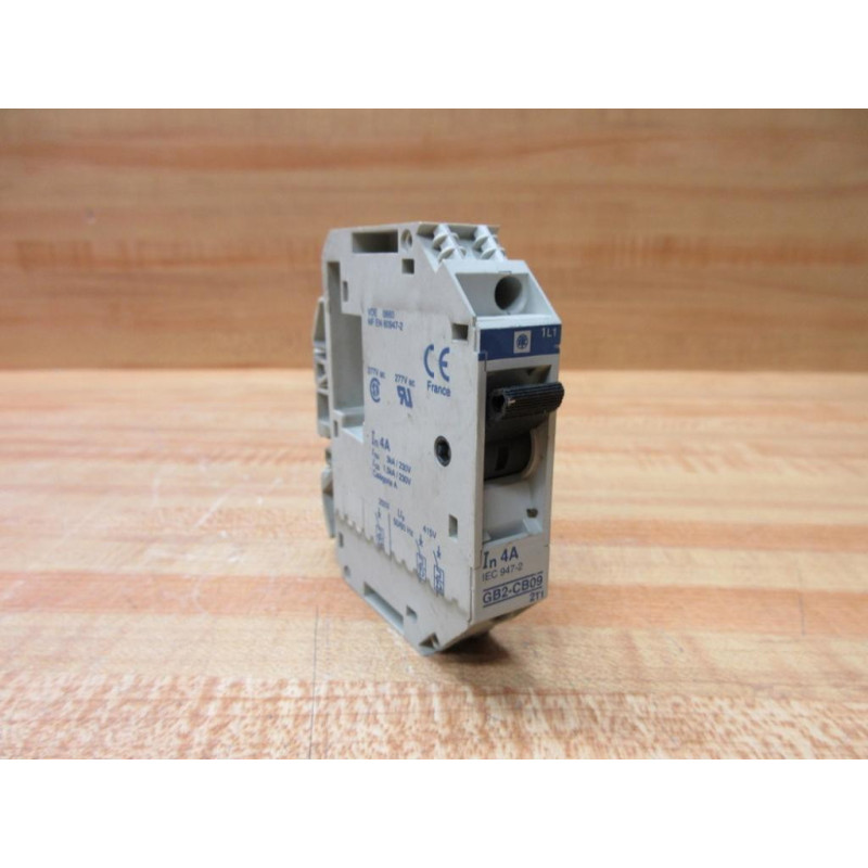 Telemecanique GB2-CB09 4A Circuit Protector GB2CB09 - Used