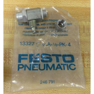 Festo GRLA-18-PK-4 Valve GRLA18PK4 13327