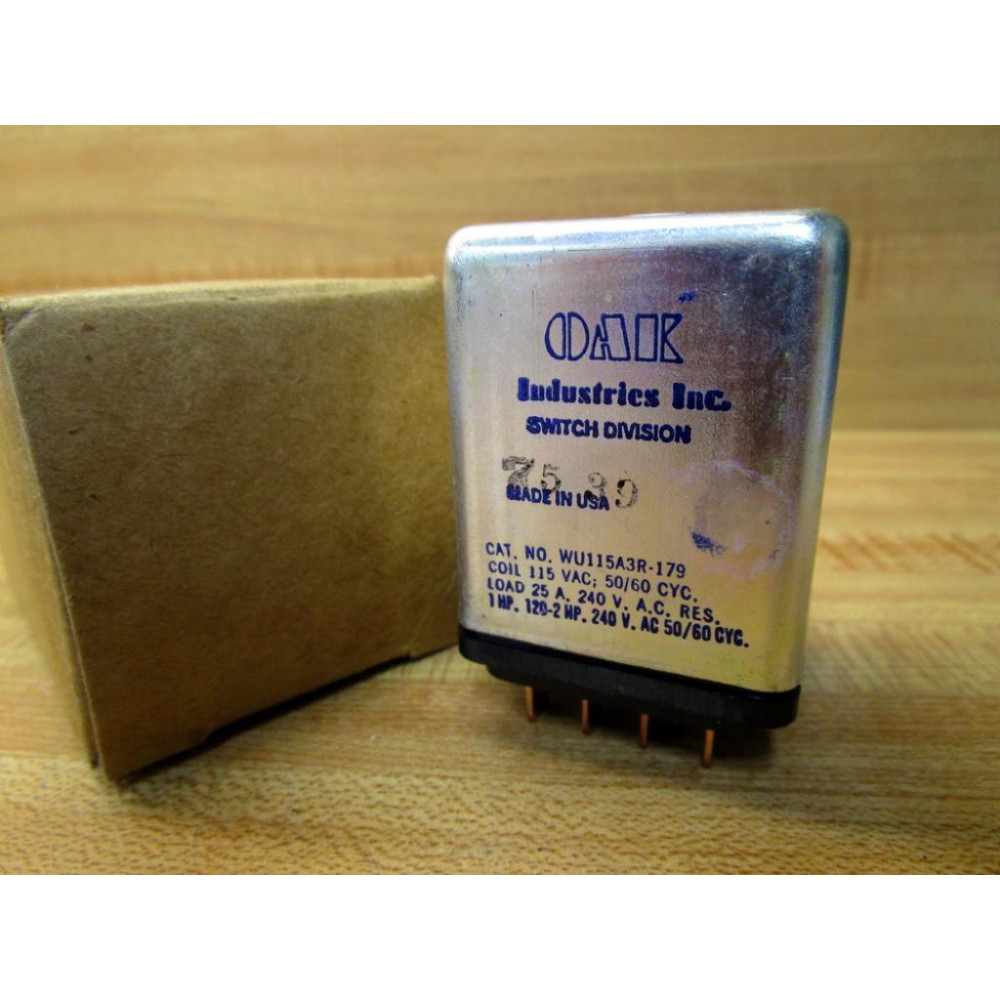 Oak Industries WU115A3R-179 Relay WU115A3R179