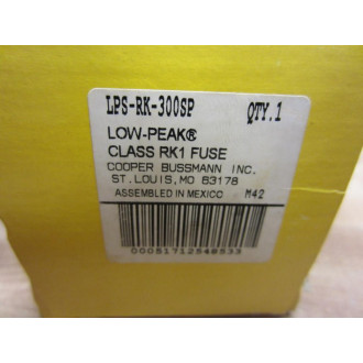 Buss LPS-RK-300SP Bussmann Fuse Cross Ref 6F332