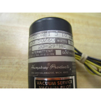 Humphrey VV250AE1 3 10 20 Solenoid Valve VV250AE131020 - New No Box