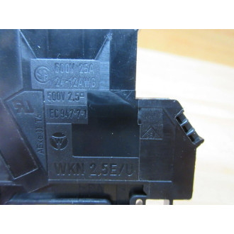 Wieland WKN 2.5EU Terminal Block WKN25EU (Pack of 12) - New No Box