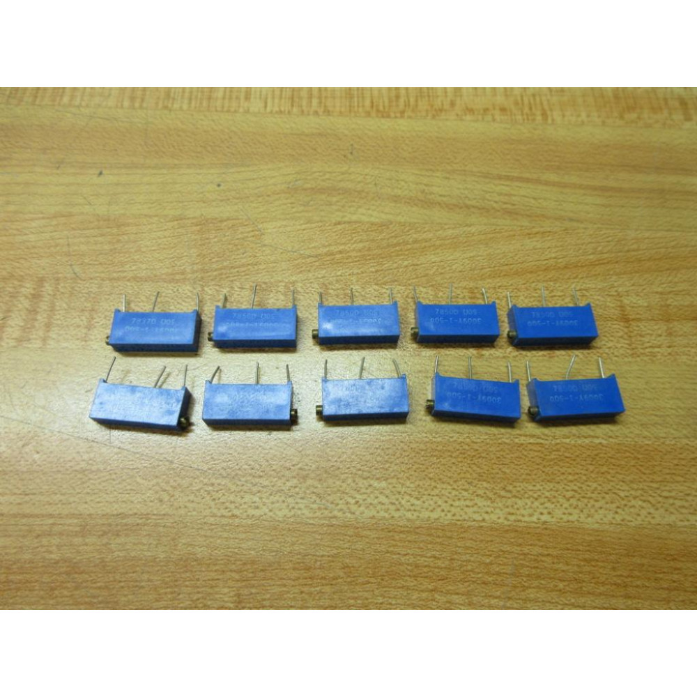 Bourns 3009Y-1-500 Trimmer 50Ω 3009Y1500 (Pack of 10) - New No Box