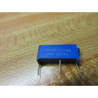 Bourns 3009Y-1-500 Trimmer 50Ω 3009Y1500 (Pack of 10) - New No Box