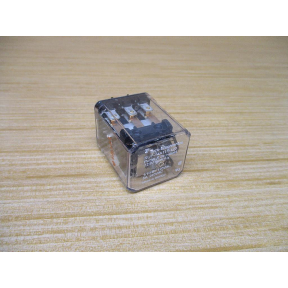 Potter & Brumfield KUP-14A11F-120V AC Tyco Relay KUP-14A11F-120VAC - Used