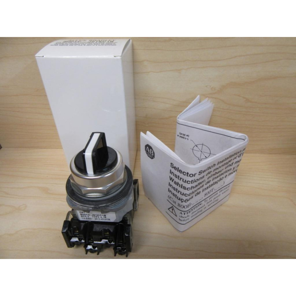 Allen Bradley 800TC-J91KC1B Selector Switch