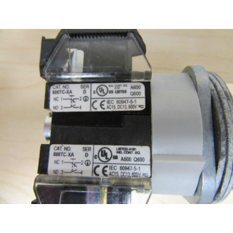 Allen Bradley 800TC-J91KC1B Selector Switch