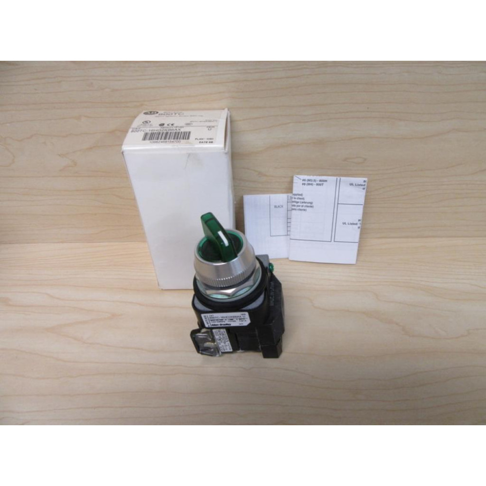 Allen Bradley 800TC-16HG2KB6AX Selector Switch