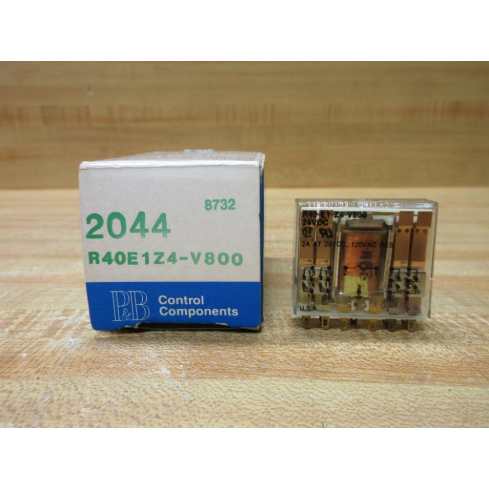 Potter & Brumfield R40E1Z4-V800 Relay R40E1Z4V800