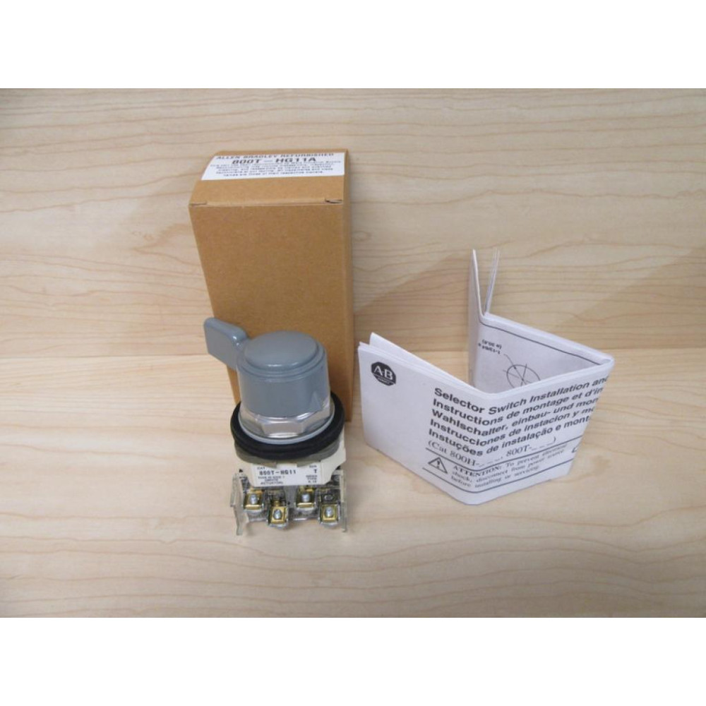 Allen Bradley 800T-HG11A Selector Switch - Refurbished