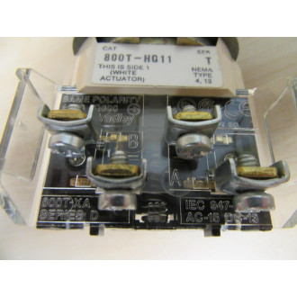 Allen Bradley 800T-HG11A Selector Switch - Refurbished