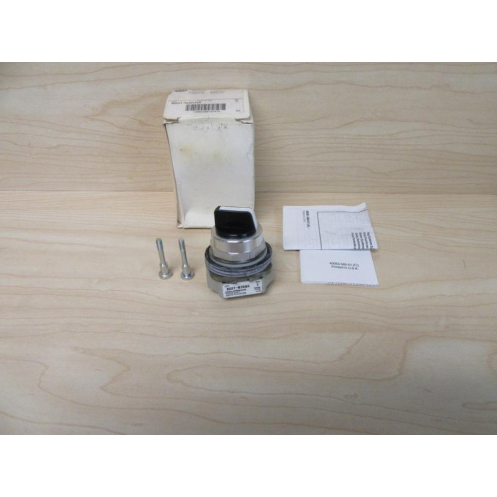 Allen Bradley 800T-N2KN4B Selector Switch WO Contact Blocks
