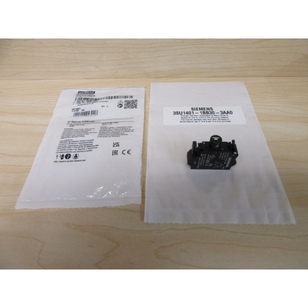 Siemens 3SU1401-1BB30-3AA0 Yellow Led 3SU1401-18830-3AA0