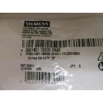 Siemens 3SU1401-1BB30-3AA0 Yellow Led 3SU1401-18830-3AA0