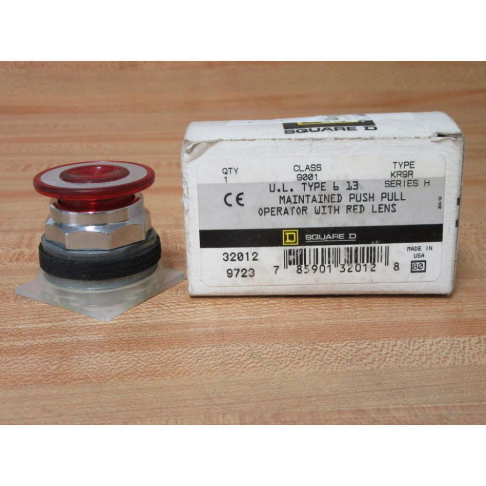Square D 9001-KR9R PushPull Operator 32012