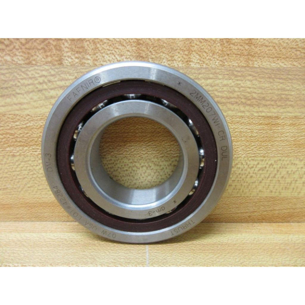 Fafnir Timken 2MM207WI CR DUL Angular Contact Ball Bearing 2MM207WICRDUL - New No Box