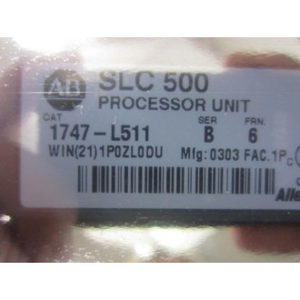 Allen Bradley 1747-L511 Module 1747L511 Series BFRN 6 - New No Box