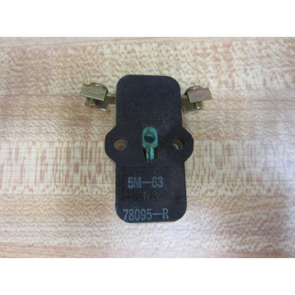 Joslyn Clark Ward Leonard 5M-63 Auxiliary Contact 5M63 78095-R - Used