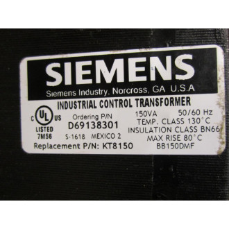 Siemens KT8150 Transformer WJumper Wires - New No Box