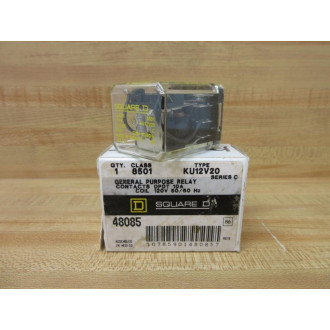 Square D 8501 KU12 Relay V20