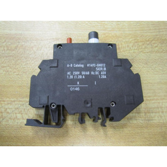 Allen Bradley 1492-GH012 Circuit Breaker 1492GH012 1.20A