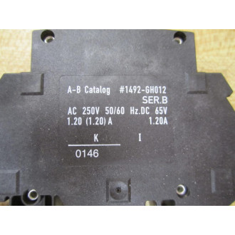 Allen Bradley 1492-GH012 Circuit Breaker 1492GH012 1.20A