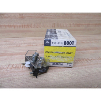 Allen Bradley 800T-XA Block 800TXA Series B