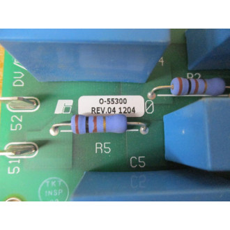 Reliance 0-55300 DVDT Module Board O-55300 Rev. 04 - Used